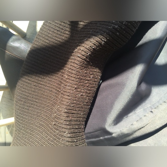 WOMENS VINTAGE JONES NEW YORK 3/4 LENGTH BUTTER-SOFT BROWN LEATHER COAT M - Picture 12 of 12